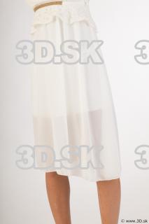 Leg white dress of Leah 0002